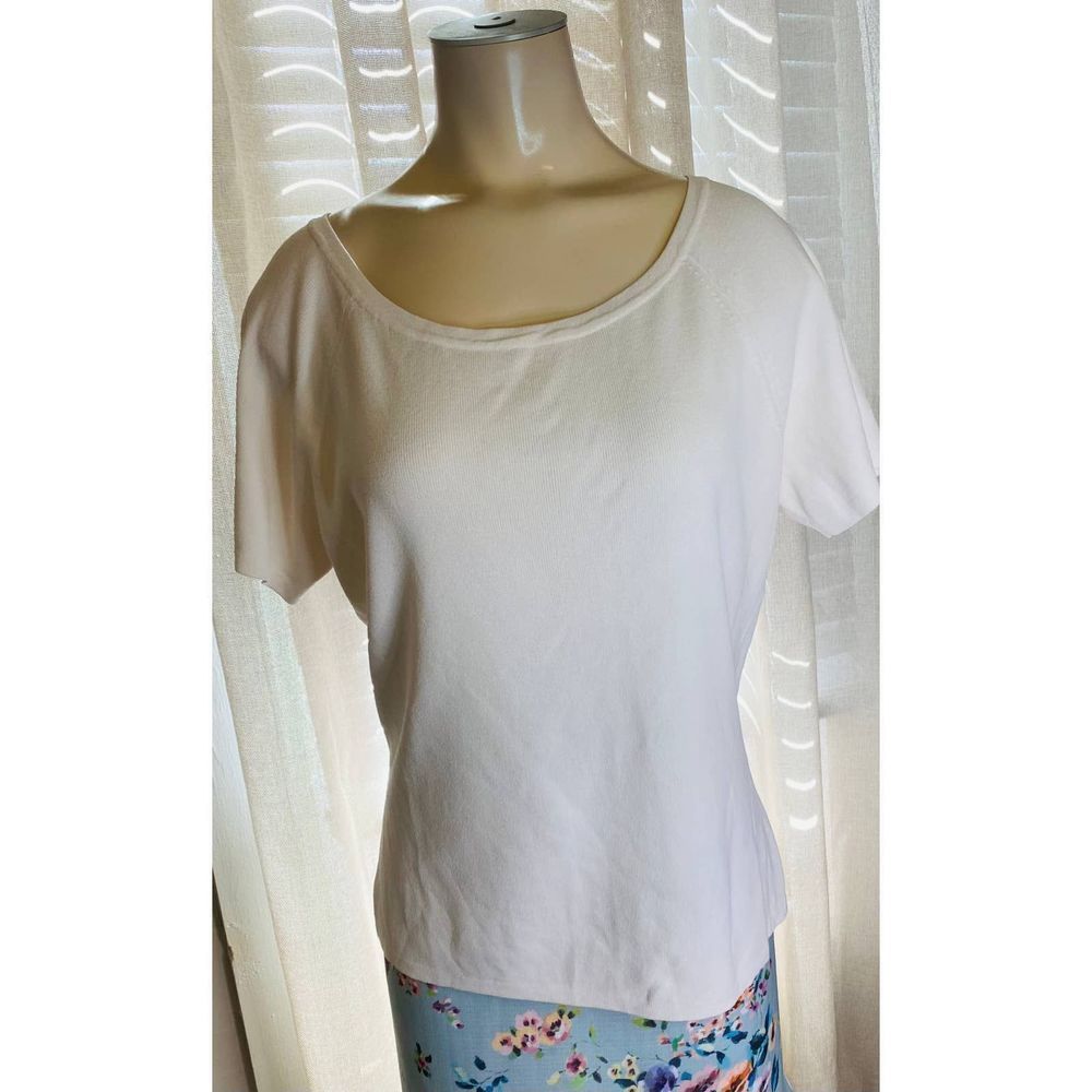 Pendleton Vintage Womens  Medium Rayon Sweater White